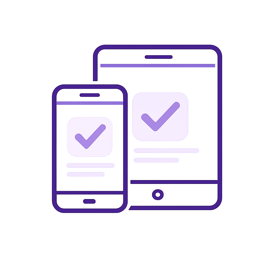 Site web responsive